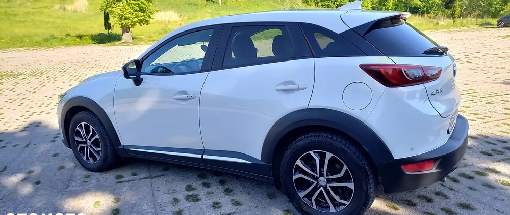 Mazda CX-3 cena 59900 przebieg: 168000, rok produkcji 2016 z Elbląg małe 254